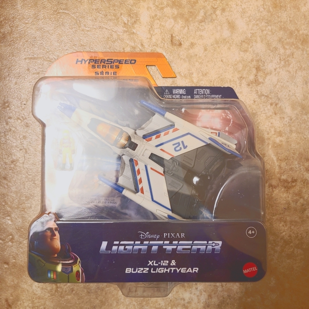 NIB Mattel Disney Pixar Hyper Speed Series XL-12 & Buzz Lightyear